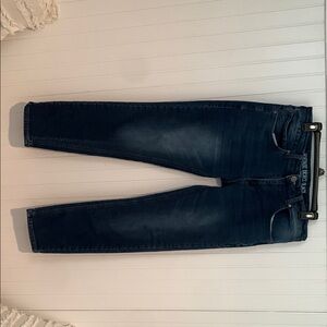 Dark Blue Denim Jeans